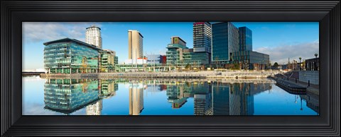 Framed Media City at Salford Quays, Greater Manchester, England 2012 Print