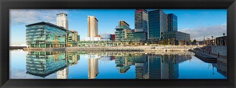 Framed Media City at Salford Quays, Greater Manchester, England 2012 Print