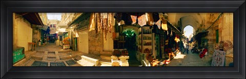 Framed 360 degree view of the Old City, Jerusalem, Israel Print