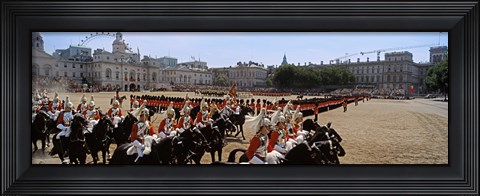 Framed Horse Guards Parade, London, England Print