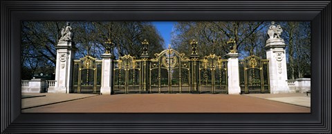 Framed Canada Gate at Green Park, City of Westminster, London, England Print
