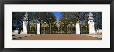 Framed Canada Gate at Green Park, City of Westminster, London, England Print