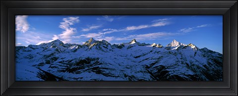 Framed Swiss Alps from Gornergrat, Switzerland Print