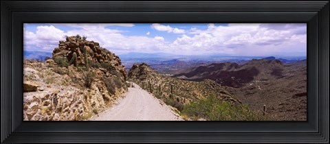 Framed Clouds over the Tucson Mountain Park, Tucson, Arizona Print