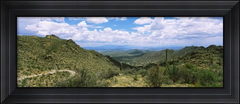 Framed Tucson Mountain Park, Arizona Print