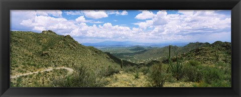 Framed Tucson Mountain Park, Arizona Print