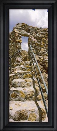 Framed Bowen Homestead, Tucson Mountain Park, Tucson, Arizona, USA Print
