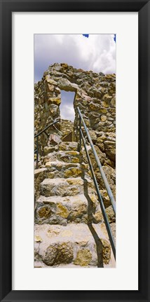 Framed Bowen Homestead, Tucson Mountain Park, Tucson, Arizona, USA Print