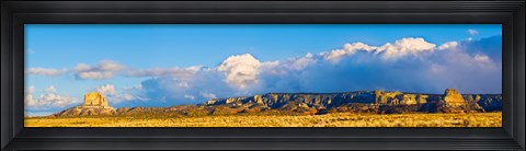 Framed Storm clouds over White Mesa, San Juan County, Utah, USA Print