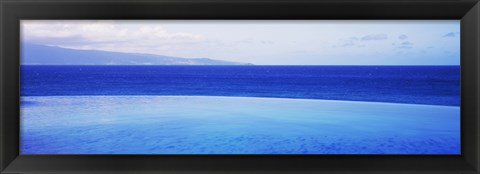 Framed Pacific ocean, Maui, Hawaii, USA Print