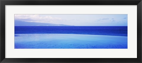 Framed Pacific ocean, Maui, Hawaii, USA Print