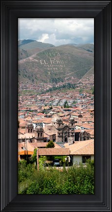 Framed Cuzco, Peru Print