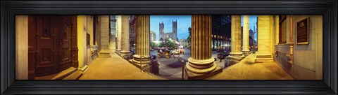 Framed 360 degree view of the Notre Dame De Montreal, Montreal, Quebec, Canada Print
