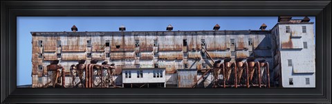 Framed Old Factory, Montreal, Quebec, Canada Print