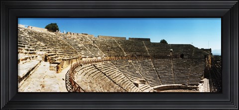 Framed Ruins of Hierapolis, Pamukkale, Denizli Province, Turkey Print