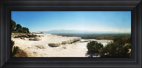 Framed Hot Springs and Pool Pamukkale, Denizli Province, Turkey Print