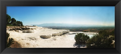 Framed Hot Springs and Pool Pamukkale, Denizli Province, Turkey Print