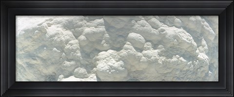 Framed Detail of the travertine pool, Pamukkale, Denizli Province, Turkey Print