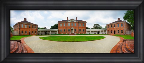 Framed Tryon Palace in New Bern, North Carolina, USA Print
