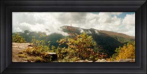 Framed Clouds over mountain, Catskill Mountains, New York State Print
