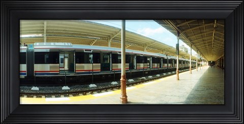 Framed Old Orient Express train station in Istanbul, Turkey Print