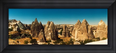 Framed Landscape view in Cappadocia, Central Anatolia Region, Turkey Print