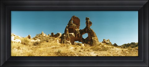 Framed Single cave in Cappadocia, Central Anatolia Region, Turkey Print