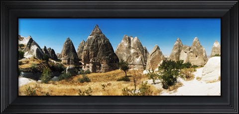 Framed Outcrop, Cappadocia, Central Anatolia Region, Turkey Print
