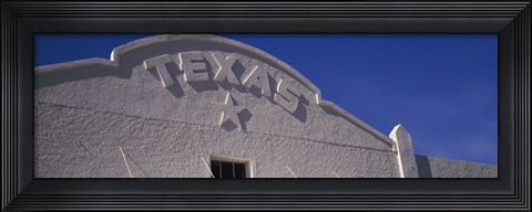 Framed Low angle view of a building, Marfa, Texas, USA Print