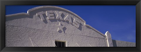 Framed Low angle view of a building, Marfa, Texas, USA Print
