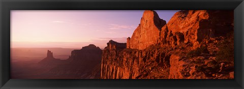 Framed Rock formations, Canyonlands National Park, Utah, USA Print