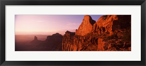 Framed Rock formations, Canyonlands National Park, Utah, USA Print