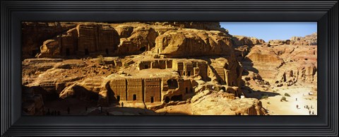 Framed Ruins, Petra, Jordan Print