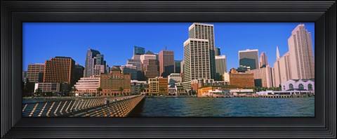 Framed Buildings on the San Francisco Waterfront Print