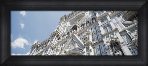 Framed Facade of Duomo Santa Maria Del Fiore, Florence, Tuscany, Italy Print