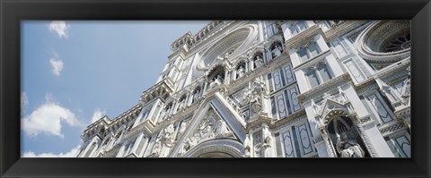 Framed Facade of Duomo Santa Maria Del Fiore, Florence, Tuscany, Italy Print