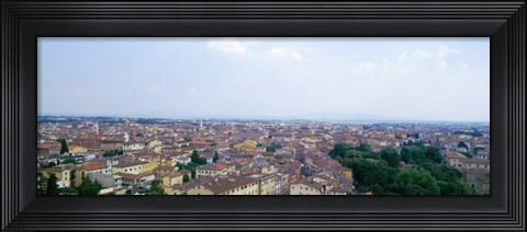 Framed Buildings in a city, Pisa, Tuscany, Italy Print