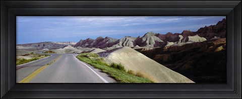 Framed Badlands National Park, South Dakota Print
