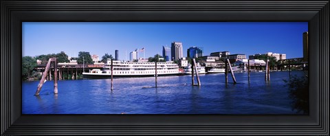 Framed Delta King Hotel, Sacramento, California Print