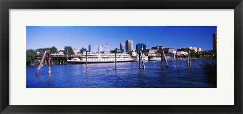 Framed Delta King Hotel, Sacramento, California Print