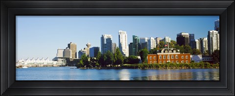 Framed City at the waterfront, Vancouver, British Columbia, Canada 2013 Print
