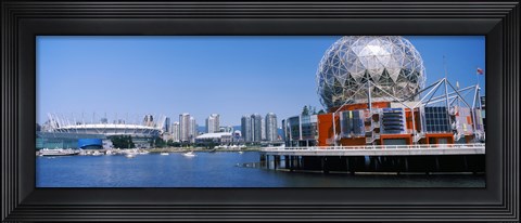 Framed Science Museum at the waterfront, Vancouver, Canada Print