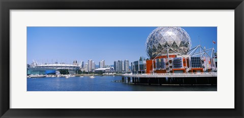 Framed Science Museum at the waterfront, Vancouver, Canada Print