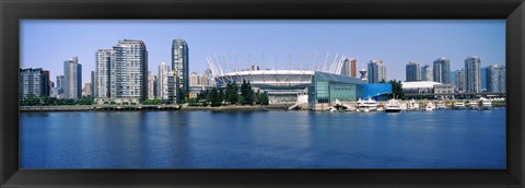 Framed BC Place Stadium, Vancouver, British Columbia, Canada 2013 Print