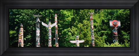 Framed Stanley Park, Vancouver, British Columbia, Canada Print