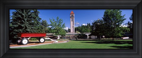 Framed Riverfront Park at Spokane, Washington State, USA Print