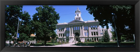 Framed Missoula County Courthouse, Missoula, Montana Print