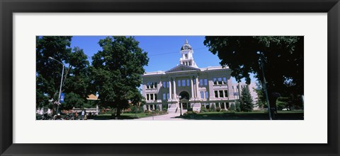 Framed Missoula County Courthouse, Missoula, Montana Print