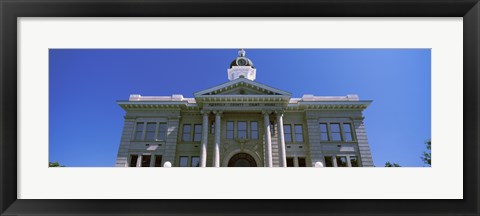 Framed Low angle view of Missoula County Courthouse, Missoula, Montana, USA Print