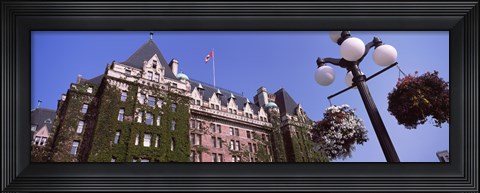 Framed Empress Hotel, Victoria, Vancouver Island, British Columbia, Canada Print